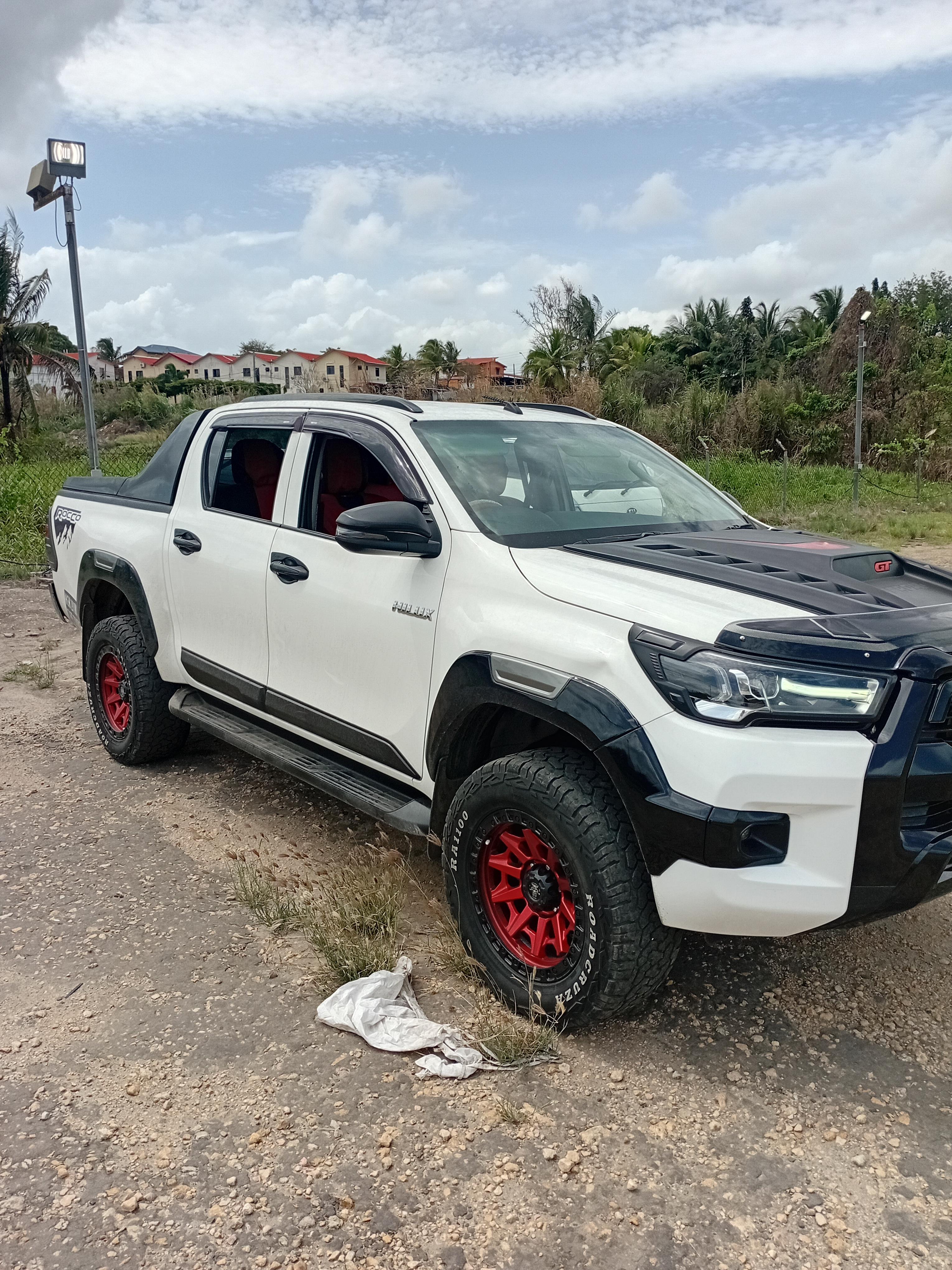 2022 Toyota Hilux 4x4 double cab, registration TED3644