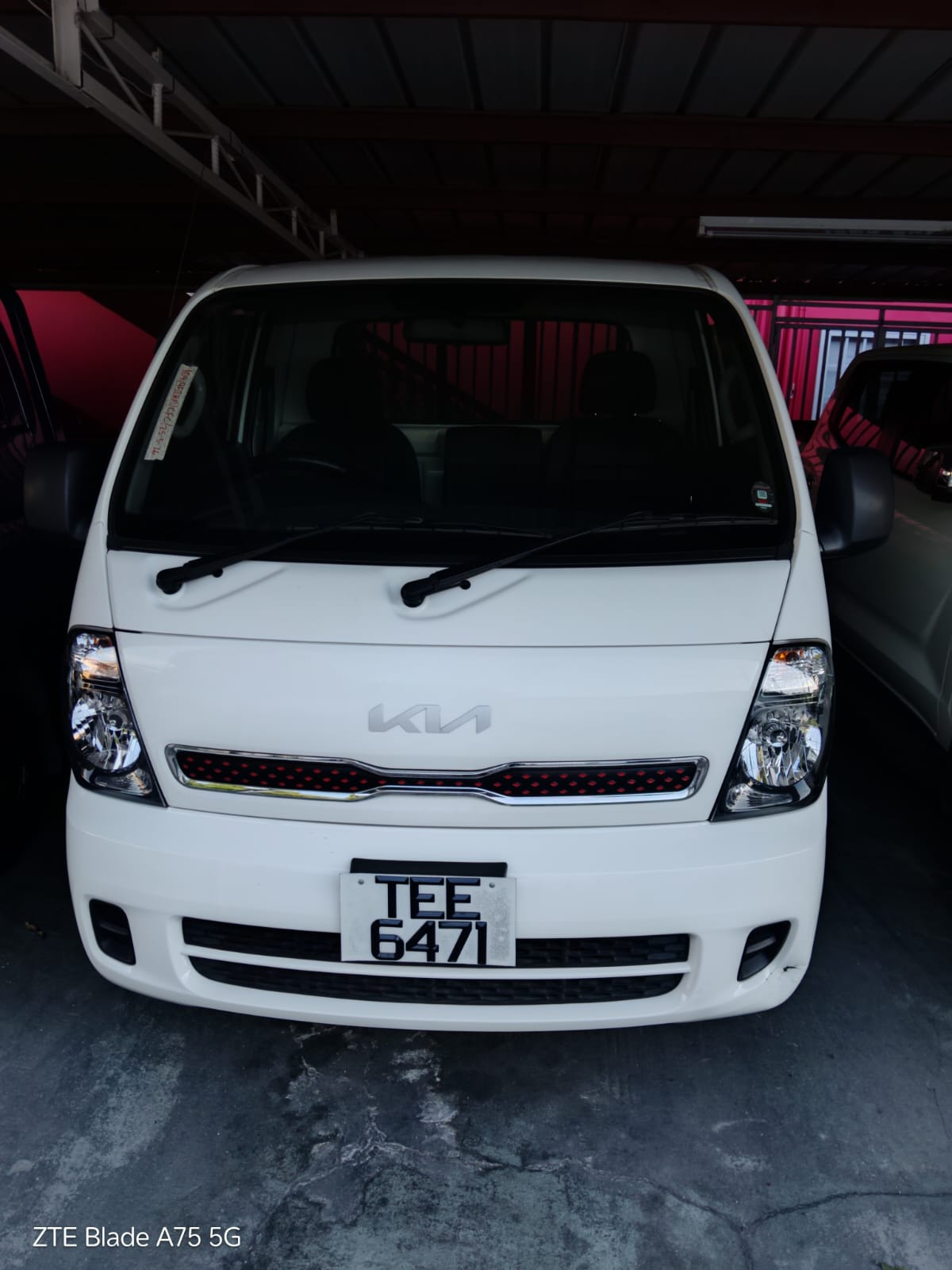 2023 Kia K2700 pickup single cab, registration TEE6471