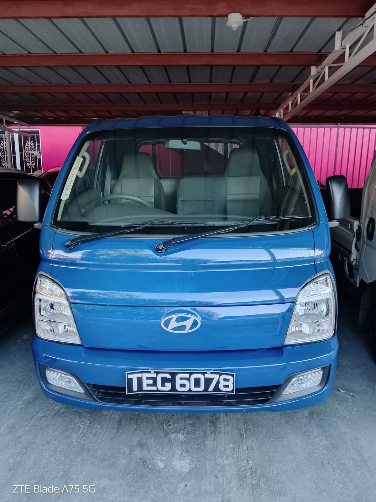 2024 Hyundai H100 pickup, registration TEG6078